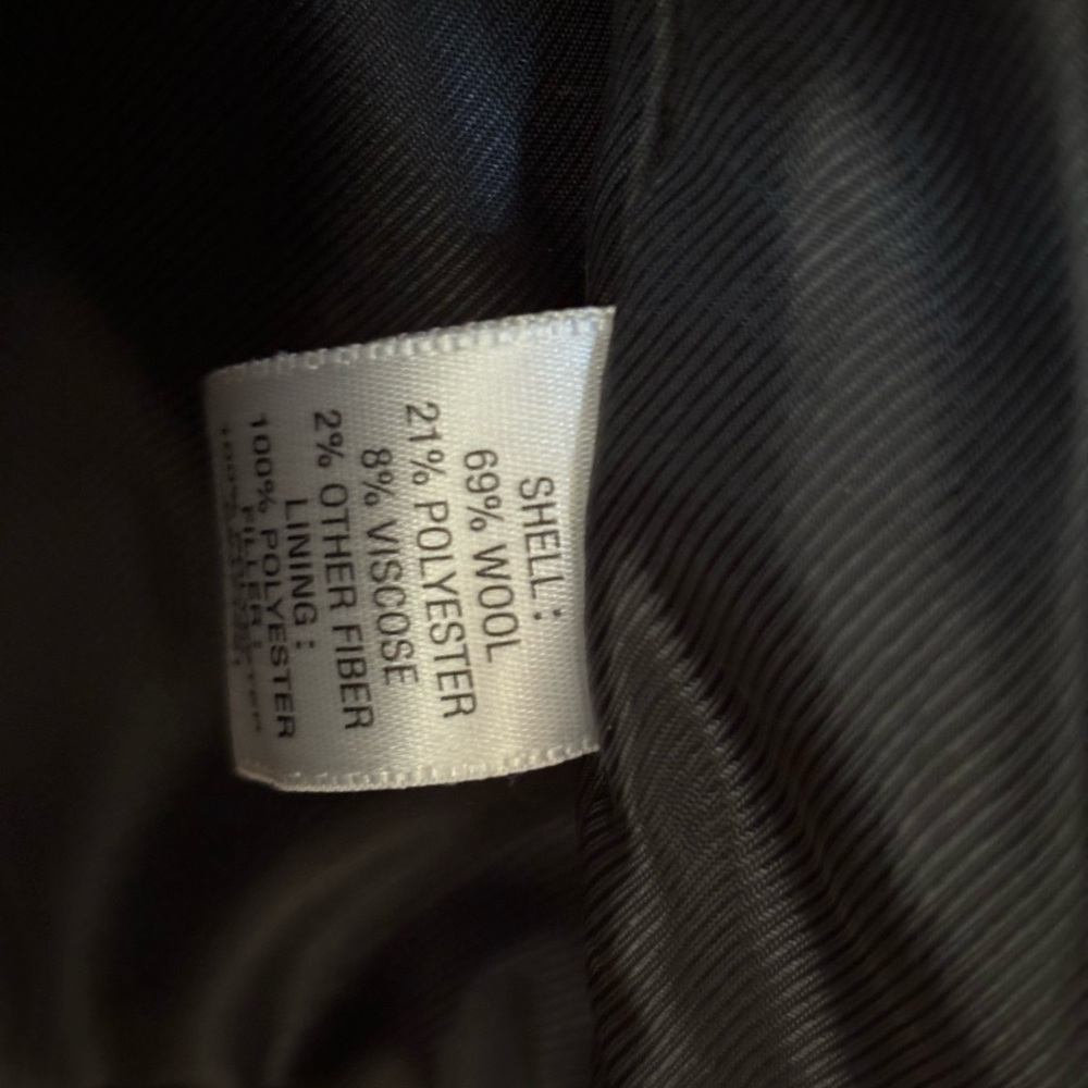 Merona Men's Button Pockets Basic Wool Jacket Siz… - image 3